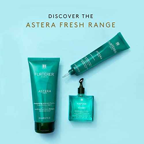 Rene Furterer ASTERA FRESH Soothing Freshness Shampoo - Relieve Sensitive Scalps - Mint & Eucalyptus - Paraben & Silicone-Free