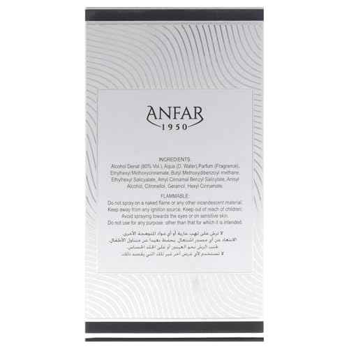 Anfar Odyssee III for Men - 3.4 oz Extrait De Parfum Spray