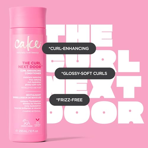 Cake Beauty The Curl Next Door Curl Enhancing Conditioner, 10 Ounce