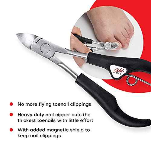 Seki Edge Nail Nipper with Shield (SS-204)