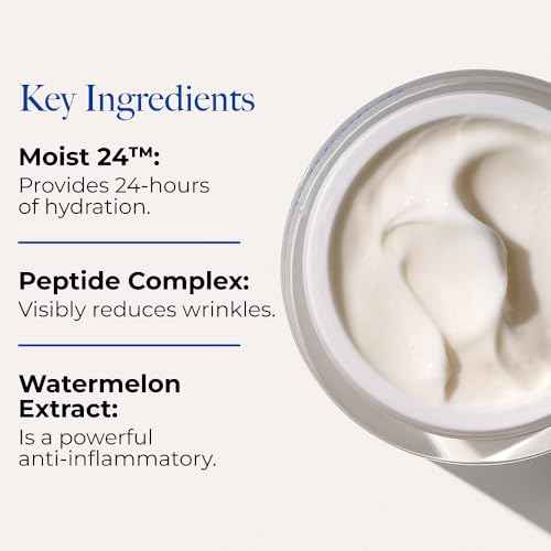 Borghese Crema Ristorativo-24 Moisturizer - Hydrating Face Moisturizer for Fine Lines & Wrinkles with Seaweed Extract & Vitamin E, Normal to Dry Skin