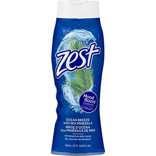 Zest Body Wash, Ocean Breeze, 18 Fl Oz - Packaging May Vary