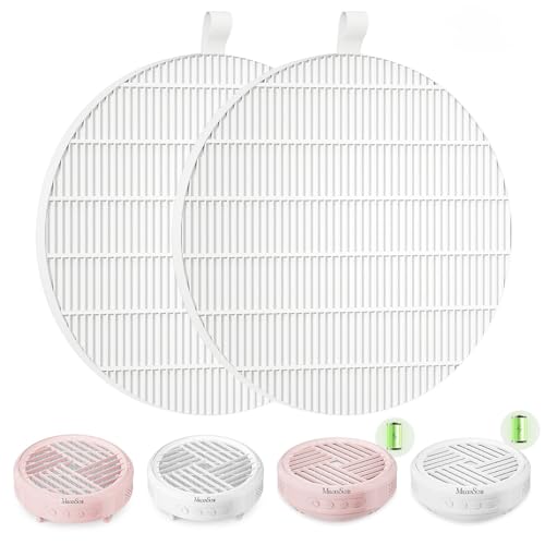 MelodySusie SProR Nail Dust Collector Replacement Filter,2 Pack Reusable Dust Filter for MelodySusie SProR Nail Dust Vacuum Fan Collector Extractor Electric Dust Suction Machine
