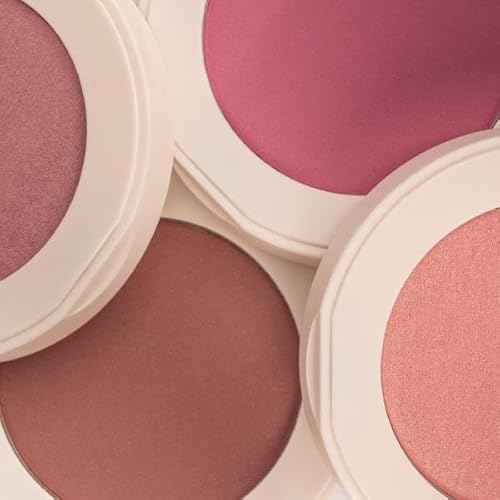 FARMASi Highligher Powder Blusher, Glow Boosting, Naturally Luminous Lightweight, Highly Pigmented, Soften and Moisturize the skin, Buildable Coverage Blush, Vegan 0.159 Fl Oz / 4.5g-01 Like Candy