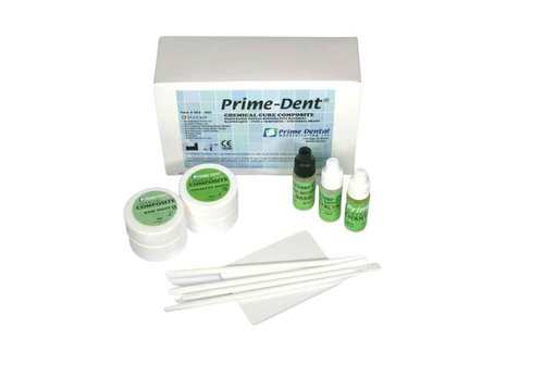 Oral Care – Self Curing Adhesive – 5 gr x 5 gr Kit – Mixing Pads & Spatulas Included
