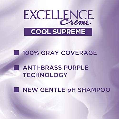L?Or?al Paris Cool Supreme Permanent Hair Color, Ash Ultra Ash Medium Blonde 8.11, (Pack of 1)