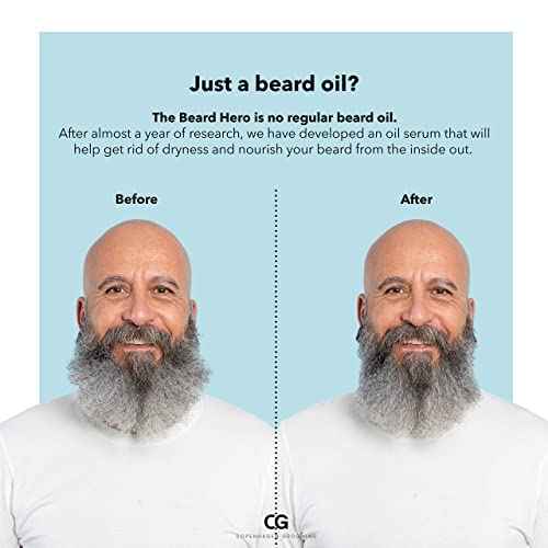 Copenhagen Grooming Beard Hero - Beard Oil for Men - Hydrating and Nourishing Beard Growth Oil and Beard Serum