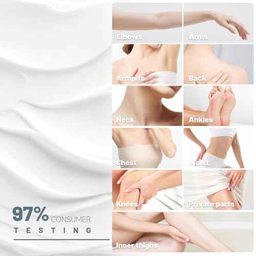 Skin Bleaching Cream - Vitamin C for Intimate Areas, Skin Lightening Cream Dark Spot Corrector for Underarms, Knees, Elbows, Inner Thighs & Bikini Line, Sodium Hyaluronate and Niacinamide, 1.7fl oz