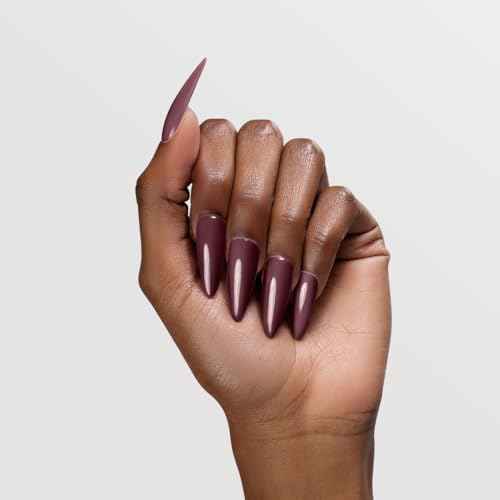 Chaun Legend UV Gel Nail Polish, 0.5 Ounce Long Lasting Salon Quality, Bubble Free Professional Manicures, Quick Dry, High Shine, Gothic Plum LG5075 (dark burgundy)