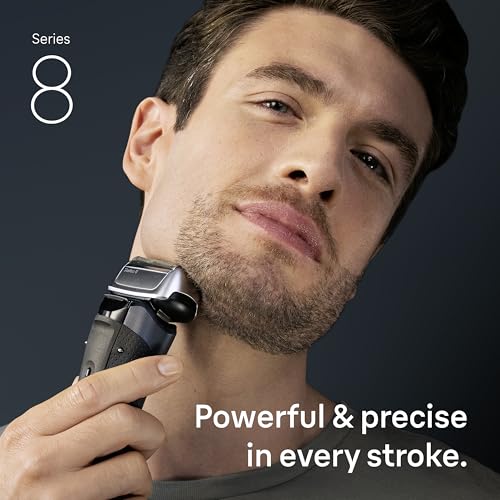 Braun Series 8 83M Electric Shaver Head Replacement Cassette, Silver