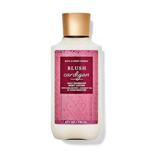 Bath and Body Works Super Smooth Body Lotion Sets Gift For Women 8 Oz (8 Fl Oz (Pack of 1), Blush Cardigan)