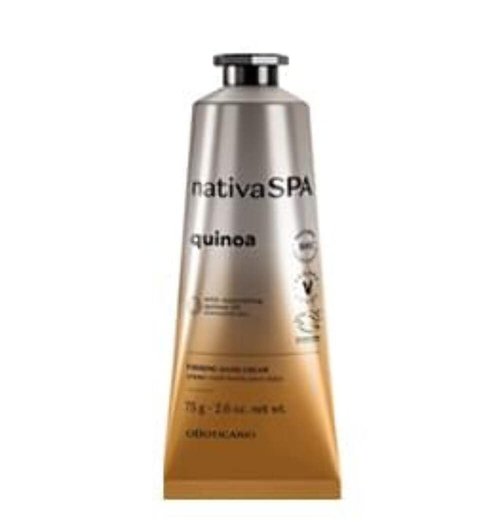 Nativa SPA Quinoa Hand & Body DUO Bundle: Hydrating Body Lotion (13.5 Oz) & Moisturizing Hand Cream (2.6 Oz)