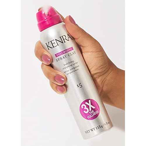Volumizing Spray Clay 15 | Bodifying, Fullness Spray | 3X The Fullness | Medium Hold | Provides Texture & Volume With A Long-Lasting Finish | All Hair Types