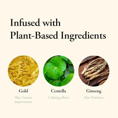 IASO PROGRESSIVE Age Care Serum | Premium Anti-Aging, Anti-Wrinkle Serum, Gold-Infused Formula, Improving Skin Quality and Texture, Korean Skin Care, 1.18 oz