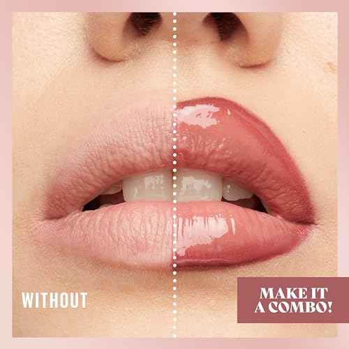 MAYBELLINE Lifter Gloss and Lifter Liner Makeup Gift Set, Lip Gloss and Lip Liner in Shades Petal and Line Leader