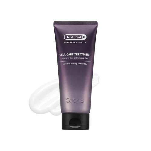 CELONIA 574H Cell Care Hair And Scalp Treatment, Korean Bio Sicence Stem Cell, Hair Regrowth Anti Hair Loss, Intensive Care For Damaged Hair, Great For All Types Of Hair, And Sensitive Scalps. 200ml