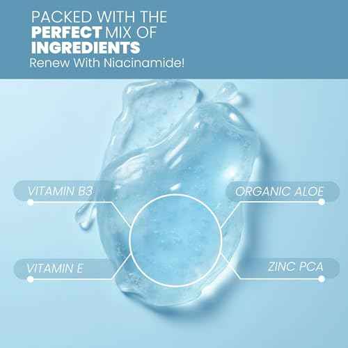 Eva Naturals Niacinamide 12% + Zinc Serum for Face ? Dark Spot Remover, Pore Minimizer, Redness Relief, Hydrating Vitamin B3 with Botanical Hyaluronic Acid, Anti-Aging Serum for Clear Skin (2 Pack)