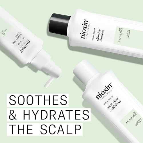 Nioxin Scalp Relief Hair Conditioner | Soothes, Hydrates, & Thickens Hair | For Sensitive, Dry, and Itchy Scalp | Made with Aloe Vera & Vitamin E