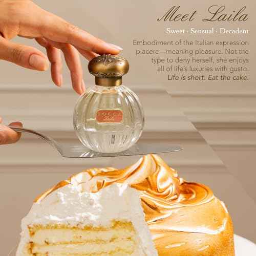 Tocca Laila Women's Perfume Travel Spray, 0.34 oz. (10 ml) - Bergamot, Vanilla & Amber, Sweet and Decadent Eau de Parfum