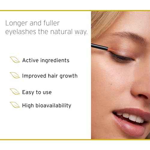 Nuvega Lash - Vegan Eyelash Serum & Eyebrow Serum Set I Longer Eyelashes in 4-6 Weeks I Lash and Eyebrow Growth Serum I Made in Germany I 1ml & 3ml