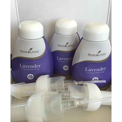 Young Living Lavender Foaming Hand Soap - Gentle, Moisturizing, and Natural Hand Wash for Soft and Clean Hands - Family-Friendly Instant Foam - 3 Pack of 8 fl oz.