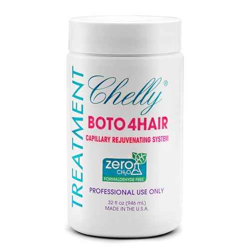 CHELLY Hair Treatment Capillary Rejuvenating System Formaldehyde Free Extreme Moisture Treatment 32 Fl Oz Cosmetics