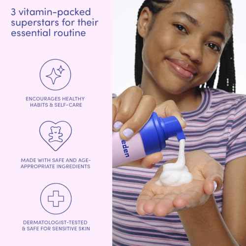 Evereden Kids Multi-Vitamin Hydrating Face Mist, Face Wash, & Kids Face Cream Set: Clean, Vegan, and Multivitamin-Rich Kids Skin Care Set for 6 & up - Moisturize, Nourish, Protect, & Refresh