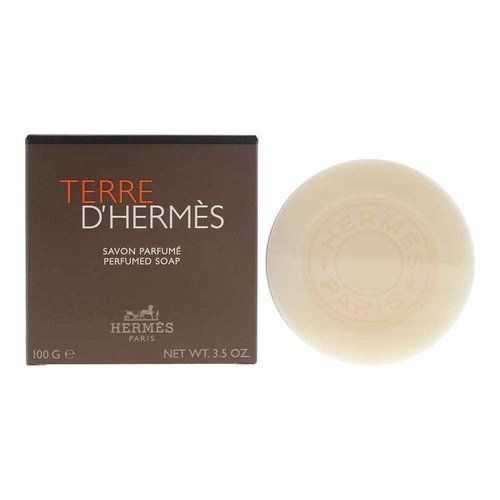 HERMES Terre D'hermes Perfumed Body Soap for Men 3.5 Ounce