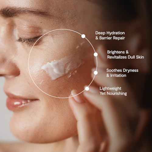 Blossom Essentials Hydration Recovery Face Cream - Soothing and Nourishing Moisturizer for Deep Hydration, Small-Batch Luxury Skincare, for All Skin Types