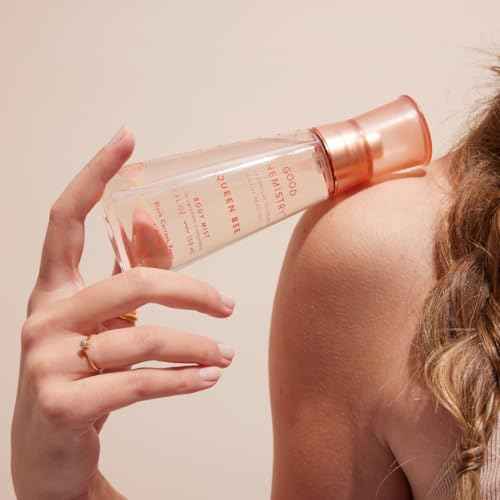 Good Chemistry Queen Bee Body Mist 5 fl oz - Light, Fruity, Floral Spray with Black Currant, Peony, & Amber - Bold, Clean & Vegan