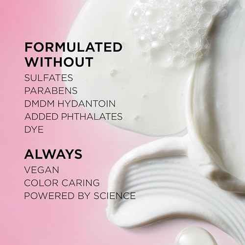 L'OREAL PARIS Bond Repair Sulfate Free Shampoo for Damaged Hair, Strengthening Hair Care with Citric Acid, Repairs Weak Hair Bonds, EverPure, 23 Fl Oz