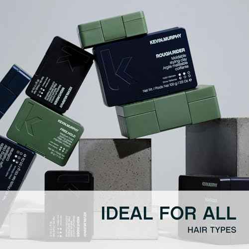 KEVIN.MURPHY ROUGH.RIDER Clay - Hair Strengthening - For All Hair Types - Moldable Styling Clay - Sulphate Free Care