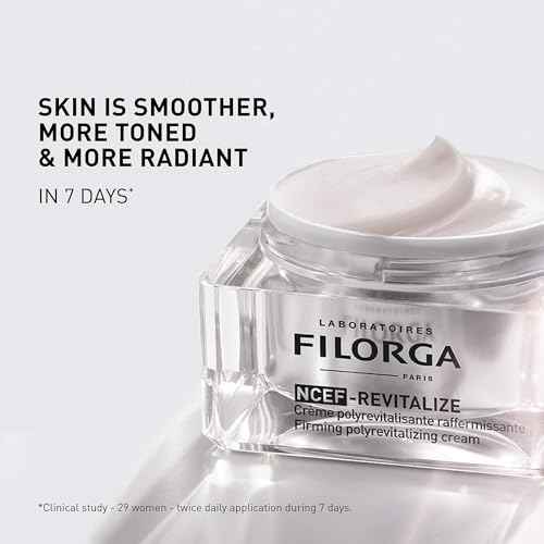 Filorga NCEF-Revitalize, A Concentrated Anti-Aging and Skin Strengthening for Smoother Brighter Skin Texture with NCEF Complex Containing Hyaluronic Acid, Amino Acids, and Co Enzymes