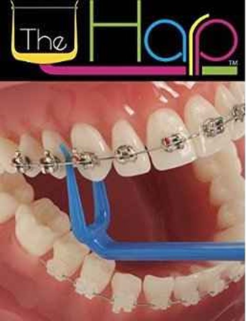 The Harp Orthodontic Reusable Flosser 4 pack Multipack