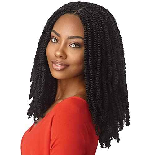Outre Crochet Braids X-Pression Twisted Up 3X Springy Afro Twist 16" (3-Pack, 2)