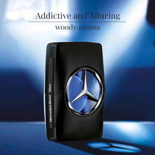 Mercedes Benz Man - Elegant Fragrance Set With Sensual, Floral, Woody Notes - Mesmerize The Senses With Original Luxury Men¡¯s Fragrance Gift Set - Endless Day Through Night Scent Payoff - 3 Pc