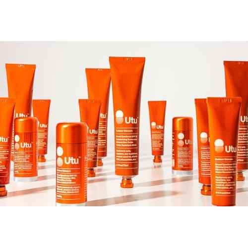 UTU - SPF30 Daily Moisturizer Mineral Sunscreen | Hyaluronic Acid, Squalane, Vitamin C+E | Clean, Reef Safe, Cruelty Free, Broad Spectrum (75 mL | 2.5 fl oz)