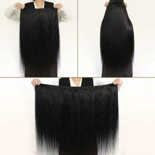 16A Raw Straight Bundles Human Hair 1 Bundle,24 Inch,Triple Lifespan,Burmese Virgin Remy Hair Extensions,No Tangle Shedding