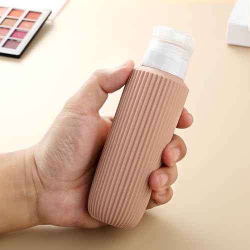 16 Pack Travel Bottles for Toiletries, Large 6oz Silicone Travel Containers, Leak Proof Refillable Liquid Shampoo And Conditioner Travel Essentials