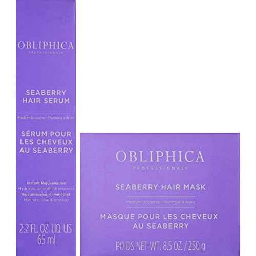 Obliphica Expect Perfection Sleek & Smooth Seaberry Collection - Unleash The Power of Effortlessly Sleek and Smooth Hair, Radiating with Health, Elegance, and Unmatched Brilliance.