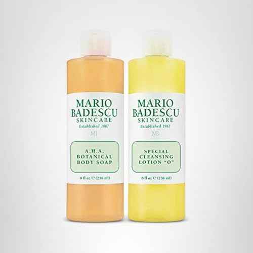 Mario Badescu Body Breakout Kit for Chest, Back and Shoulders, Includes A.H.A. Botanical Soap and Special Cleansing Lotion "O" Body Toner, Ideal for Combination or Oily Skin, 2 ct.