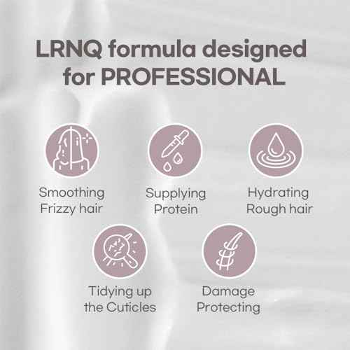 Korean Keratin Leave-in Conditioner Treatment, 4.05 Fl Oz, Keratin Pro Booster with 10,000ppm Protein, for Frizzy Dry Damaged Hair
