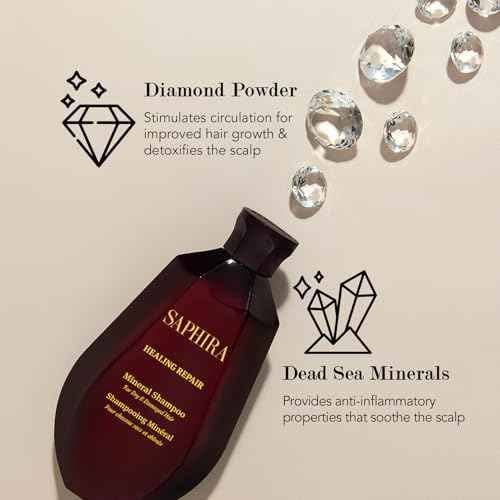 Saphira Hair Care Shampoos ? Sulfate & Paraben-Free, Hydrating, Repairing & Volumizing for All Hair Types