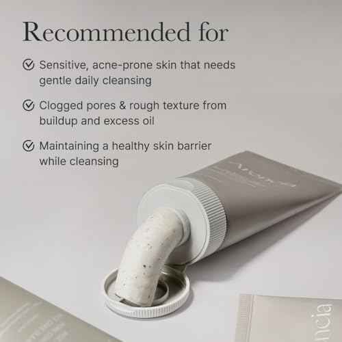 ARENCIA Rice + LHA Pore Control Rice Cake Cleanser with Salicylic Acid - Deep Cleansing, Gentel Exfoliation, All skin types, 5.29 oz