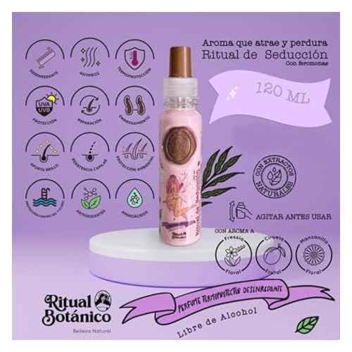 Ritual Botanico Combo Ritual de Seduccion | Mantequilla Corporal 240 ML & Termo Protector 120 ML