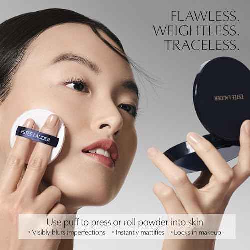 Est?e Lauder Double Wear Stay-in-Place Matte Setting Powder Veil | Pressed Setting Face Powder Compact with Puff | Oil-Control with Sheer Coverage
