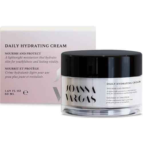 Joanna Vargas Daily Hydrating Face Cream For Women - Face Moisturizer for Radiant Soft Skin - Nourishing Day & Night Cream - Plumps & Smoothes the fine lines for Bouncier-Looking Complexion - 50ml