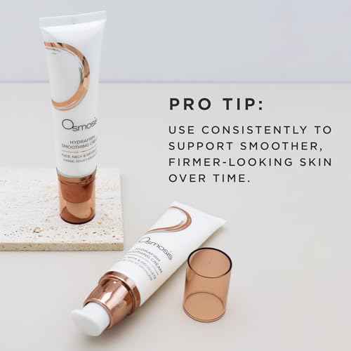 OSMOSIS Hydrafirm Smoothing Cream Hydrates, Plumps, and Improves Texture, Tone, and Skin Barrier Resilience, 2 fl oz