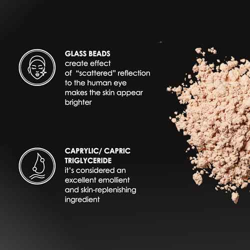 Rodial Glass Powder Travel Size 0.19 oz - Mini Loose Setting Powder for Soft-Focus Blurring, Shine Control & Luminous Glass Skin Finish
