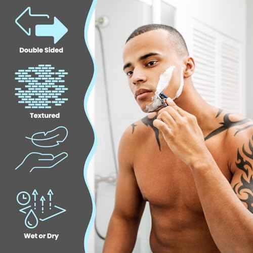 50 Pack Large Disposable Face Towels, Facial Wipes, Super Soft and Thick Shaving Face Towels XL, Daily Makeup Remover Tissues, Dry Clean Cloths for Sensitive Skin, 10"¡¿12"